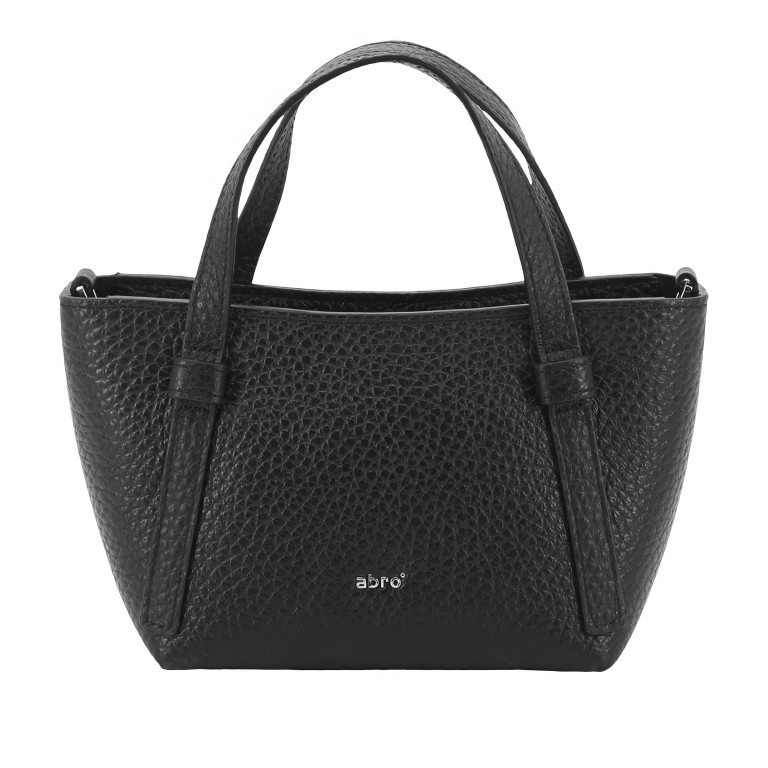 Handtasche Cosmo Mini Black Nickel, Farbe: schwarz, Marke: Abro, EAN: 4067278855356, Abmessungen in cm: 15.5x13x11, Bild 1 von 8