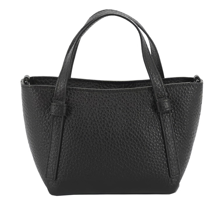Handtasche Cosmo Mini Black Nickel, Farbe: schwarz, Marke: Abro, EAN: 4067278855356, Abmessungen in cm: 15.5x13x11, Bild 3 von 8