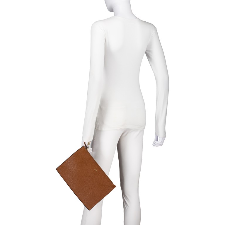 Shopper Willow Agave Caramel Cognac, Farbe: cognac, Marke: Abro, EAN: 4067278854267, Abmessungen in cm: 61x29x20, Bild 6 von 10