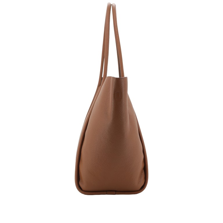 Shopper Willow Agave Caramel Cognac, Farbe: cognac, Marke: Abro, EAN: 4067278854267, Abmessungen in cm: 61x29x20, Bild 3 von 10