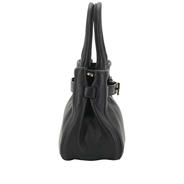 Tasche Jill Handbag Dalia Black Gold, Farbe: schwarz, Marke: Abro, EAN: 4067278849584, Abmessungen in cm: 24x18x8, Bild 3 von 8