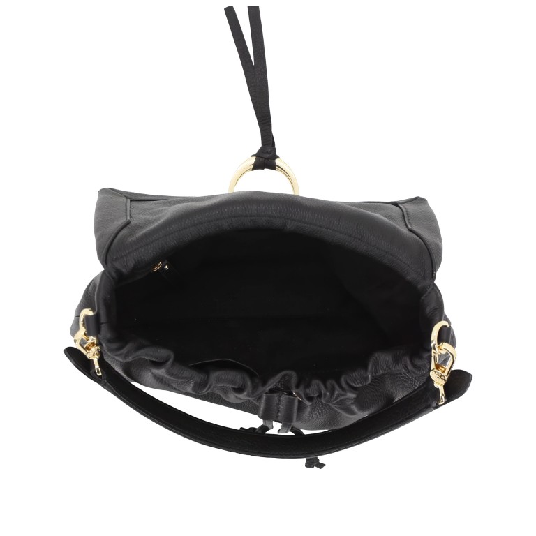 Umhängetasche Temi Shoulder Bag Medium Dalia Black Gold, Farbe: schwarz, Marke: Abro, EAN: 4067278850771, Abmessungen in cm: 31x23x10, Bild 9 von 9