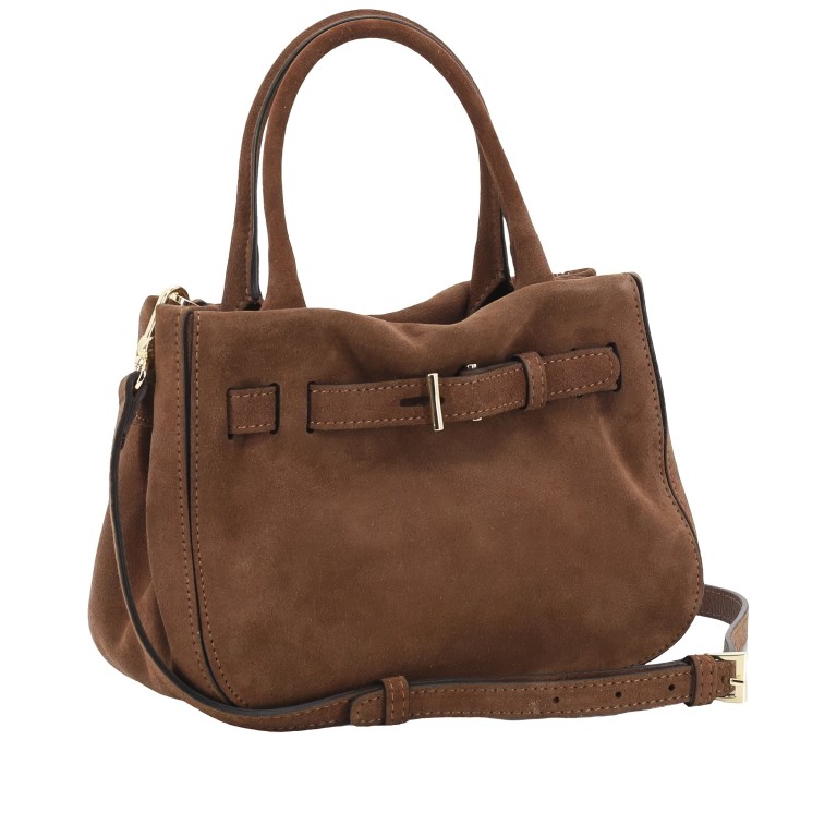 Tasche Jill Handbag Wood, Farbe: braun, Marke: Abro, EAN: 4067278845098, Abmessungen in cm: 24x18x8, Bild 2 von 8
