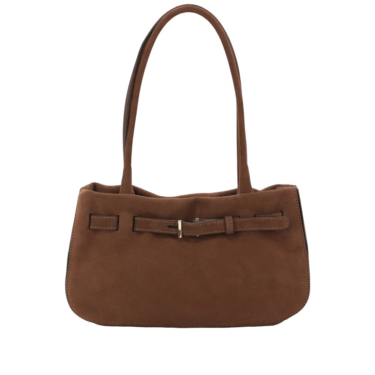 Shopper Jill Shoulderbag Suede Wood, Farbe: braun, Marke: Abro, EAN: 4067278845081, Abmessungen in cm: 32x20x10, Bild 1 von 6