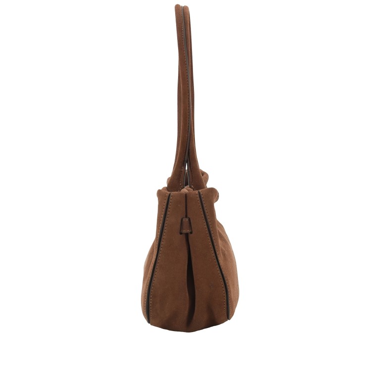 Shopper Jill Shoulderbag Suede Wood, Farbe: braun, Marke: Abro, EAN: 4067278845081, Abmessungen in cm: 32x20x10, Bild 3 von 6
