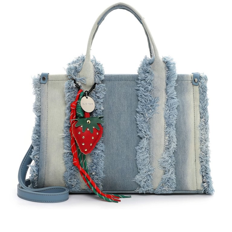 Handtasche Kally 17190 Light Blue, Farbe: blau/petrol, Marke: Suri Frey, EAN: 4056185244094, Abmessungen in cm: 34x24x14, Bild 1 von 8