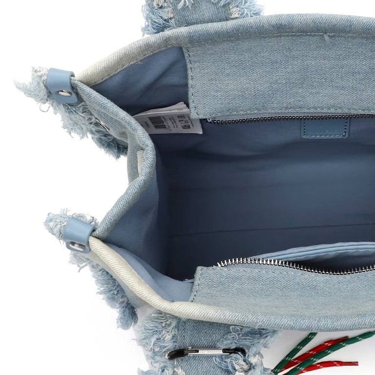 Handtasche Kally 17190 Light Blue, Farbe: blau/petrol, Marke: Suri Frey, EAN: 4056185244094, Abmessungen in cm: 34x24x14, Bild 7 von 8