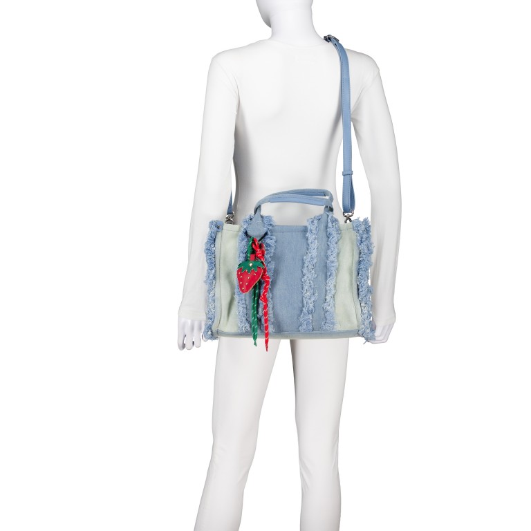 Handtasche Kally 17190 Light Blue, Farbe: blau/petrol, Marke: Suri Frey, EAN: 4056185244094, Abmessungen in cm: 34x24x14, Bild 6 von 8