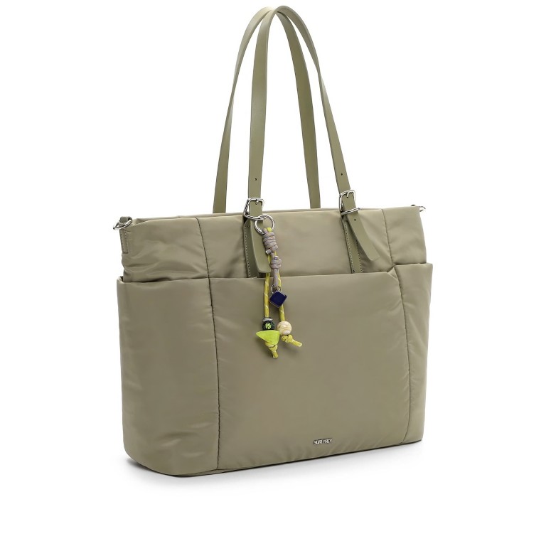 Shopper 17254 Khaki, Farbe: taupe/khaki, Marke: Suri Frey, EAN: 4056185245077, Abmessungen in cm: 50x32x18, Bild 2 von 8