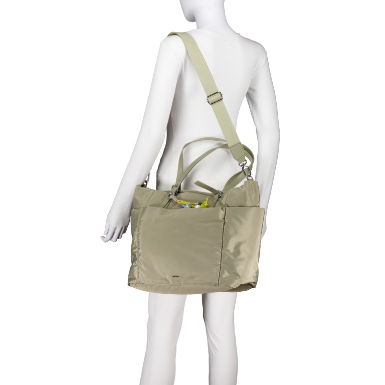 Shopper 17254 Khaki, Farbe: taupe/khaki, Marke: Suri Frey, EAN: 4056185245077, Abmessungen in cm: 50x32x18, Bild 5 von 8
