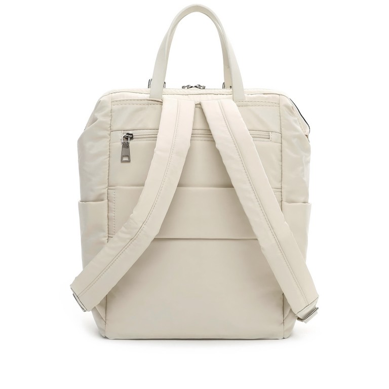 Rucksack Sissy 17255 mit Laptopfach 15 Zoll Beige, Farbe: beige, Marke: Suri Frey, EAN: 4056185245107, Abmessungen in cm: 38x39x15, Bild 3 von 6
