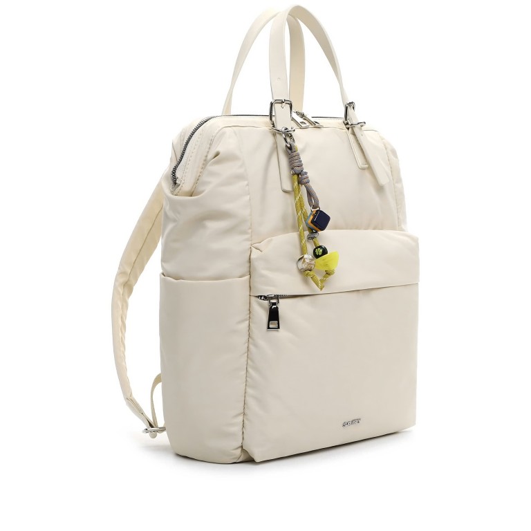 Rucksack Sissy 17255 mit Laptopfach 15 Zoll Beige, Farbe: beige, Marke: Suri Frey, EAN: 4056185245107, Abmessungen in cm: 38x39x15, Bild 2 von 6