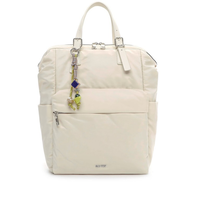 Rucksack Sissy 17255 mit Laptopfach 15 Zoll Beige, Farbe: beige, Marke: Suri Frey, EAN: 4056185245107, Abmessungen in cm: 38x39x15, Bild 1 von 6