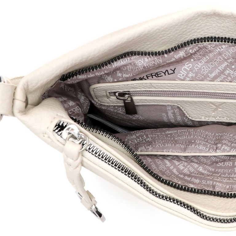 Umhängetasche Debby 13602 Ecru, Farbe: beige, Marke: Suri Frey, EAN: 4056185239205, Abmessungen in cm: 24.5x25x5.5, Bild 6 von 7