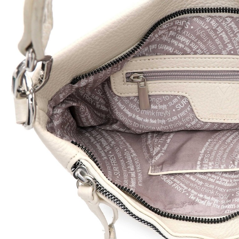 Beuteltasche Debby 13603 Ecru, Farbe: beige, Marke: Suri Frey, EAN: 4056185239229, Abmessungen in cm: 26x28.5x14.5, Bild 7 von 8