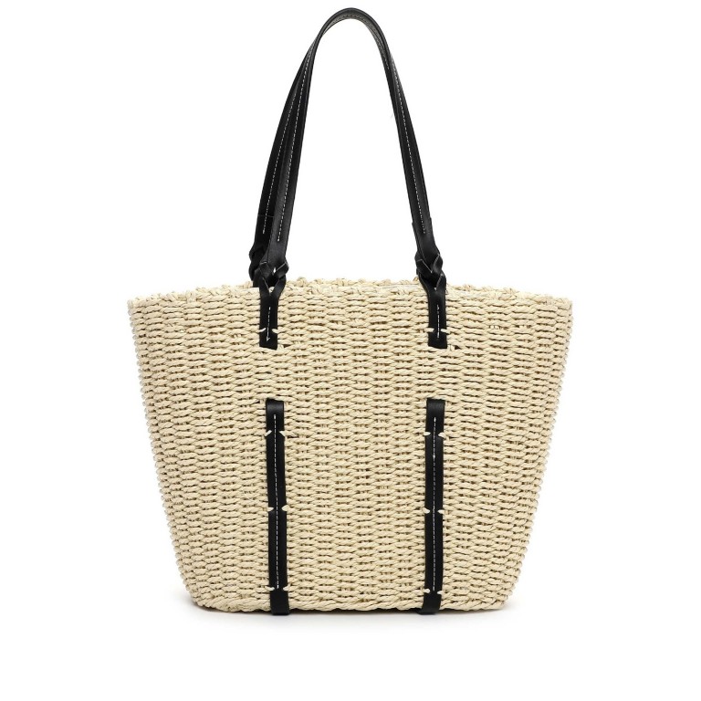 Korbtasche Nandy 16960 Sand, Farbe: beige, Marke: Suri Frey, EAN: 4056185241734, Abmessungen in cm: 39x28x16, Bild 3 von 5