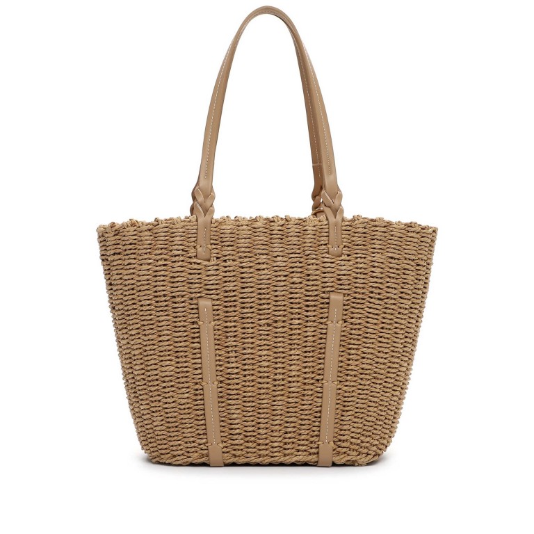 Korbtasche Nandy 16960 Taupe, Farbe: taupe/khaki, Marke: Suri Frey, EAN: 4056185241758, Abmessungen in cm: 39x28x16, Bild 3 von 5