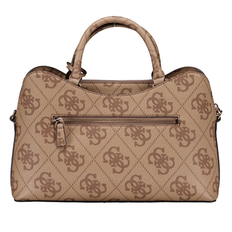 Handtasche Janie 4G-Logo Latte, Farbe: braun, Marke: Guess, EAN: 0198659053550, Abmessungen in cm: 32x21x10.3, Bild 3 von 6