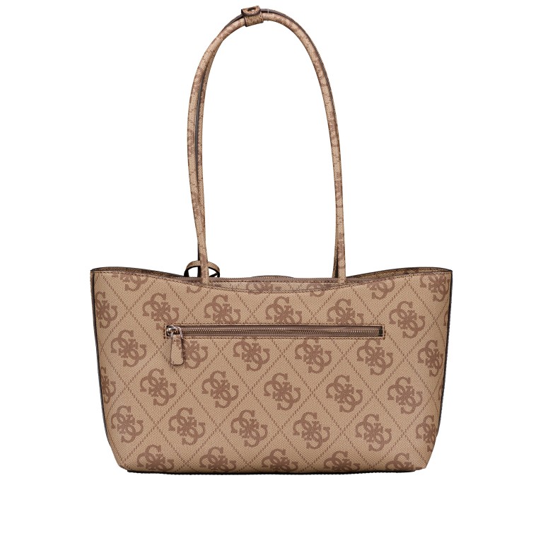 Shopper Janie 4G-Logo Latte, Farbe: braun, Marke: Guess, EAN: 0198659053635, Abmessungen in cm: 35x23.5x10, Bild 3 von 5