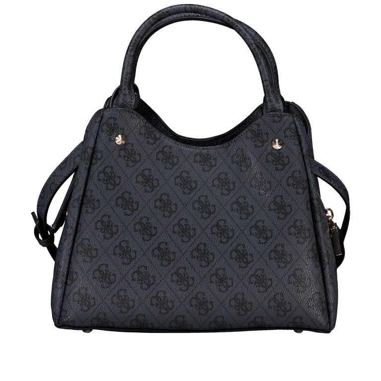 Handtasche Meridian II Coal, Farbe: anthrazit, Marke: Guess, EAN: 0198659054946, Abmessungen in cm: 25.5x20x12, Bild 3 von 7