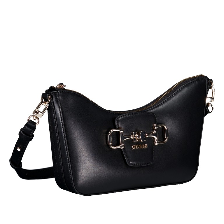 Umhängetasche Janie Black, Farbe: schwarz, Marke: Guess, EAN: 0198659053925, Abmessungen in cm: 22x17x5, Bild 2 von 6