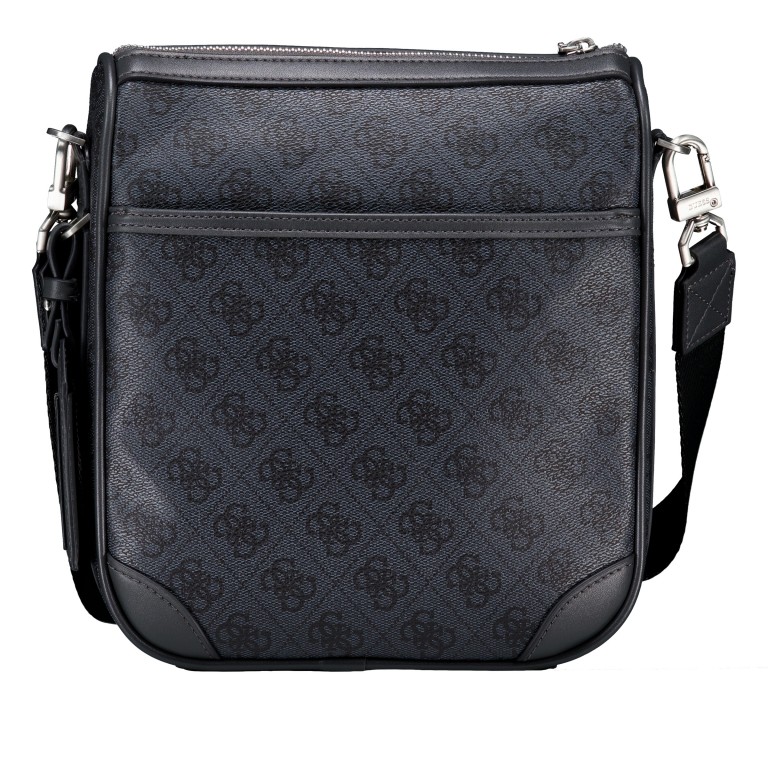 Umhängetasche Milano Black Anthracite, Farbe: anthrazit, Marke: Guess, EAN: 7625826033365, Abmessungen in cm: 21.5x24x6, Bild 3 von 6