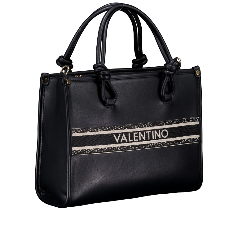 Handtasche Aella Nero, Farbe: schwarz, Marke: Valentino Bags, EAN: 8051941110190, Abmessungen in cm: 32x25.5x11.5, Bild 2 von 7