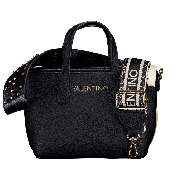 Handtasche Dea Relove Recycle Nero, Farbe: schwarz, Marke: Valentino Bags, EAN: 8051941109118, Abmessungen in cm: 21x17.5x10, Bild 1 von 8