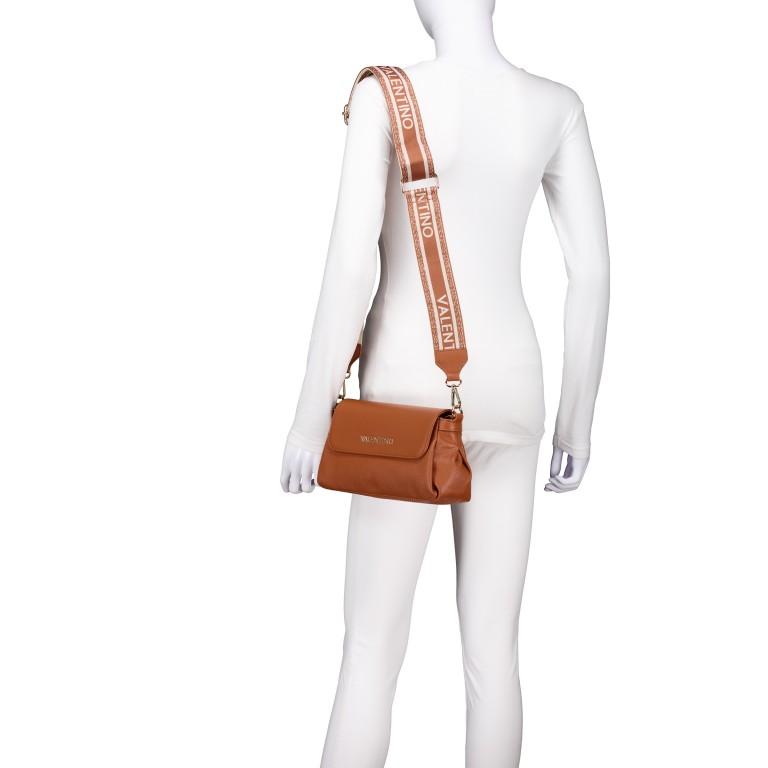 Umhängetasche Dea Relove Recycle Cuoio, Farbe: cognac, Marke: Valentino Bags, EAN: 8051941109262, Abmessungen in cm: 24x15x9.5, Bild 5 von 7