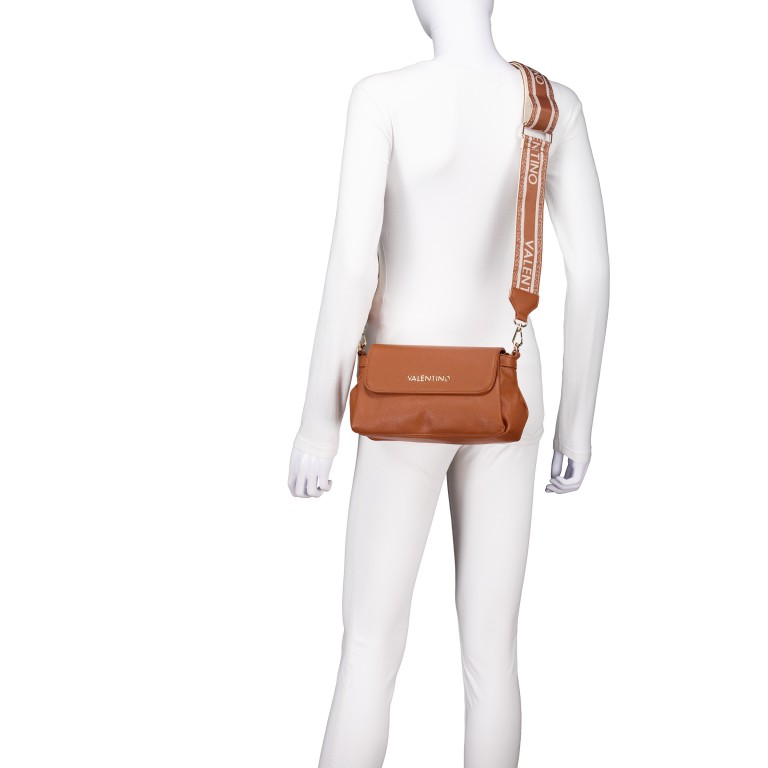 Umhängetasche Dea Relove Recycle Cuoio, Farbe: cognac, Marke: Valentino Bags, EAN: 8051941109262, Abmessungen in cm: 24x15x9.5, Bild 6 von 7