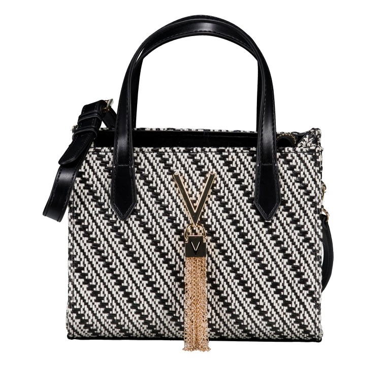 Handtasche Divina Summer S Nero Multicolor, Farbe: schwarz, Marke: Valentino Bags, EAN: 8051941109828, Abmessungen in cm: 20x16x10.5, Bild 1 von 7