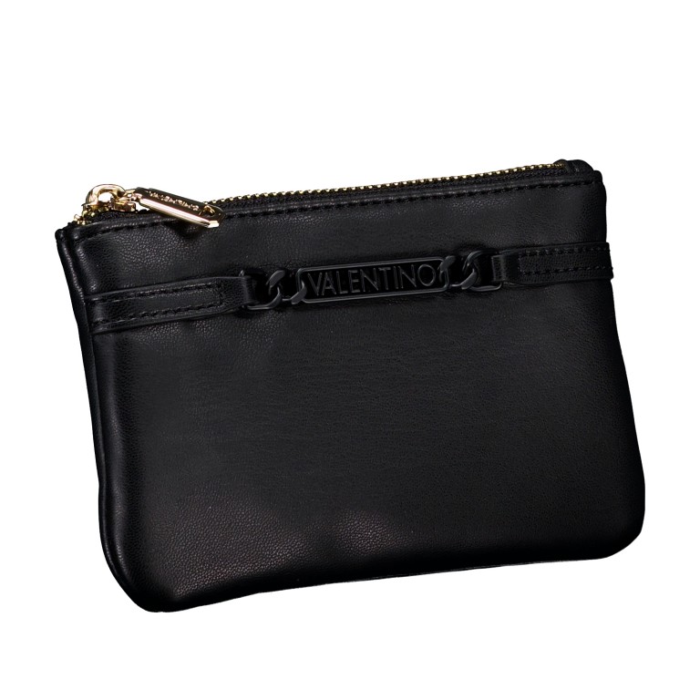 Schlüsseletui mit Kartenfächern Nero, Farbe: schwarz, Marke: Valentino Bags, EAN: 8051941103239, Abmessungen in cm: 15.7x9.5x1.5, Bild 2 von 4