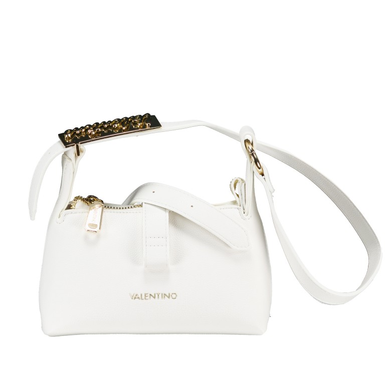 Umhängetasche Helen Bianco, Farbe: weiß, Marke: Valentino Bags, EAN: 8051941105967, Abmessungen in cm: 18.5x11x10.5, Bild 1 von 8