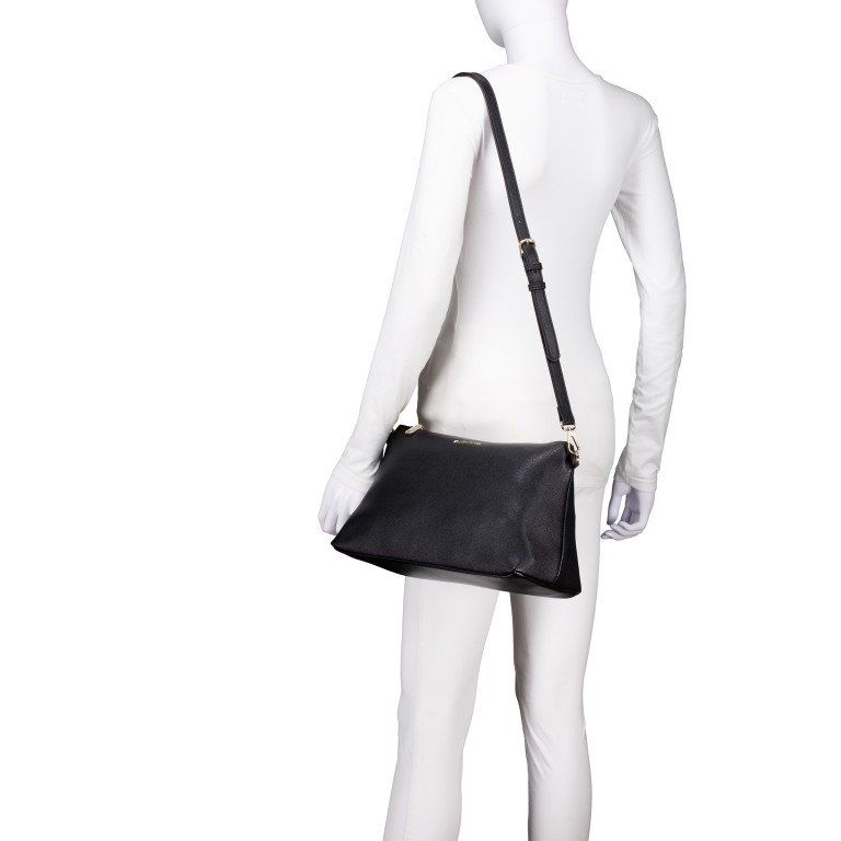 Shopper Medea mit herausnehmbarer Tasche Nero, Farbe: schwarz, Marke: Valentino Bags, EAN: 8051941106537, Abmessungen in cm: 33x27.5x17.5, Bild 7 von 9