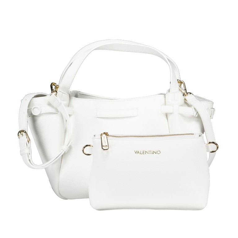 Handtasche Medea mit herausnehmbarer Tasche Bianco, Farbe: weiß, Marke: Valentino Bags, EAN: 8051941106582, Abmessungen in cm: 25x20x11.5, Bild 1 von 7