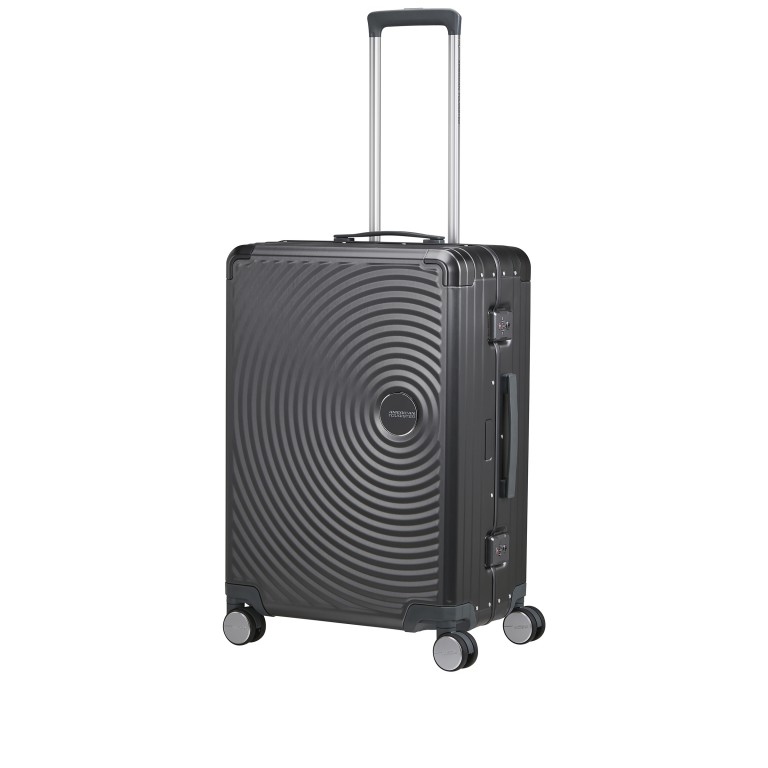 Koffer Soundbox 4-Rollen 68 cm Brushed Anthracite, Farbe: anthrazit, Marke: American Tourister, EAN: 5400520394187, Abmessungen in cm: 47x68x29, Bild 6 von 14