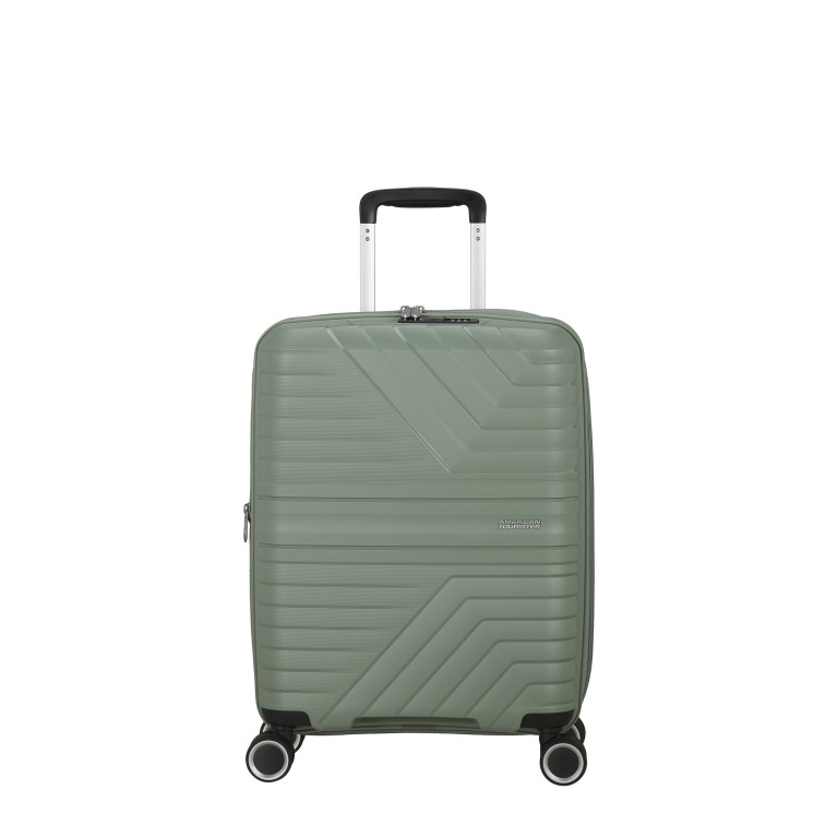 Koffer Flytwist Spinner 55 erweiterbar Botanic Green, Farbe: grün/oliv, Marke: American Tourister, EAN: 5400520349255, Abmessungen in cm: 40x55x20, Bild 1 von 15