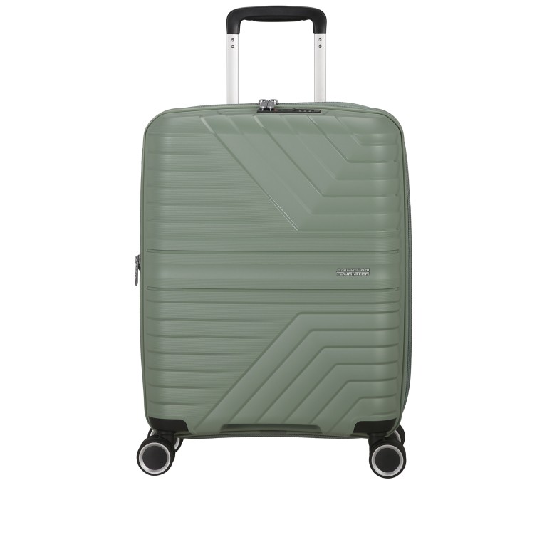 Koffer Flytwist Spinner 55 erweiterbar Botanic Green, Farbe: grün/oliv, Marke: American Tourister, EAN: 5400520349255, Abmessungen in cm: 40x55x20, Bild 2 von 15
