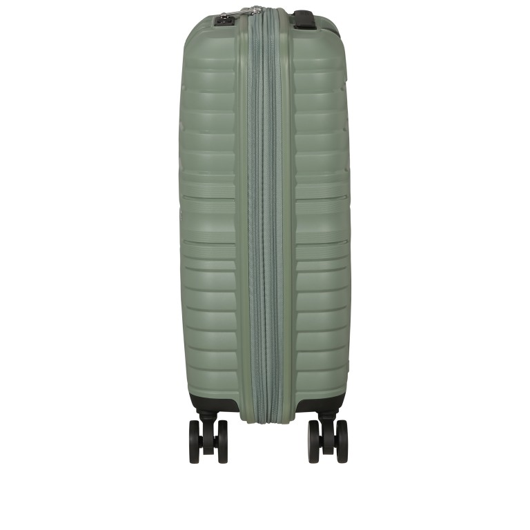 Koffer Flytwist Spinner 55 erweiterbar Botanic Green, Farbe: grün/oliv, Marke: American Tourister, EAN: 5400520349255, Abmessungen in cm: 40x55x20, Bild 4 von 15