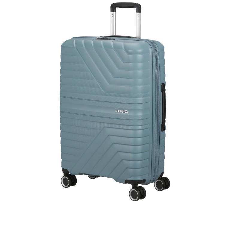 Koffer Flytwist Spinner 67 erweiterbar Storm Blue, Farbe: blau/petrol, Marke: American Tourister, EAN: 5400520330345, Abmessungen in cm: 45x67x26, Bild 2 von 18