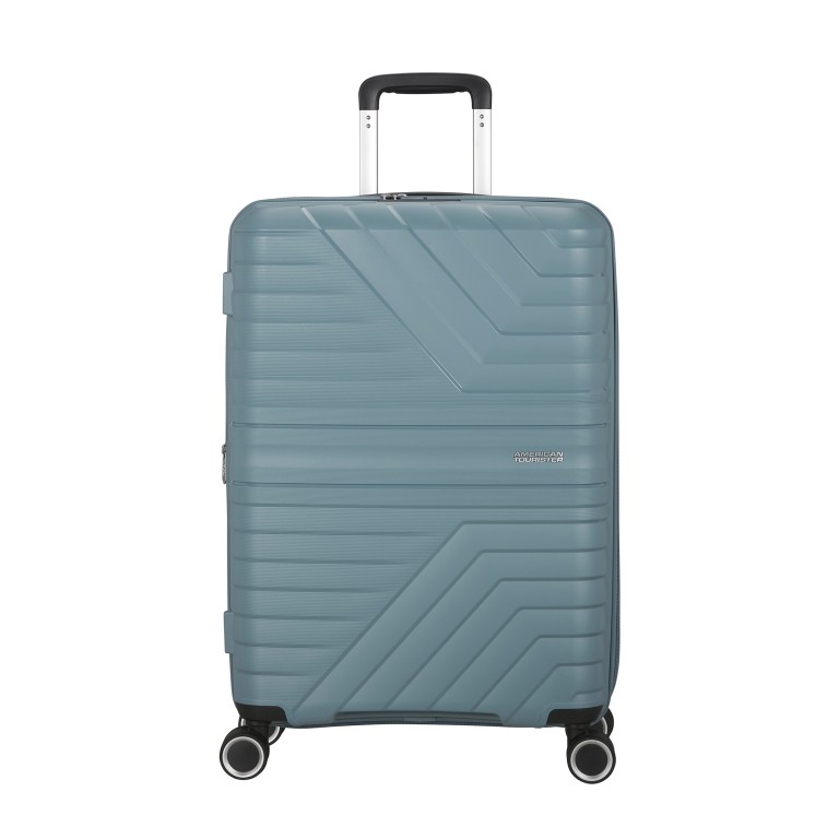 Koffer Flytwist Spinner 67 erweiterbar Storm Blue, Farbe: blau/petrol, Marke: American Tourister, EAN: 5400520330345, Abmessungen in cm: 45x67x26, Bild 1 von 18
