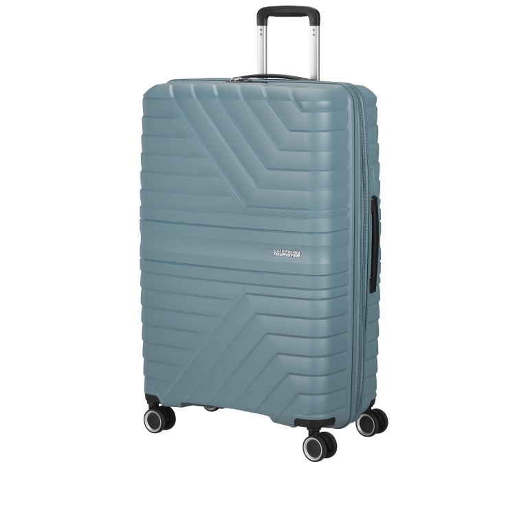 Koffer Flytwist Spinner 78 erweiterbar Storm Blue, Farbe: blau/petrol, Marke: American Tourister, EAN: 5400520330390, Abmessungen in cm: 50x78x33, Bild 2 von 15