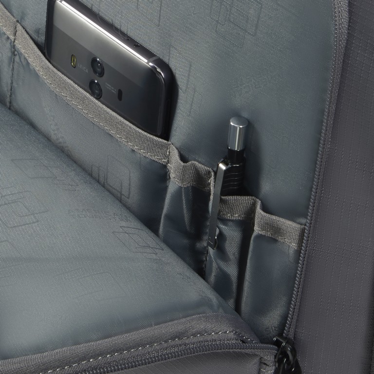 Rucksack Take2Cabin Casual Backpack M mit Laptopfach 15.6 Zoll Dark Grey, Farbe: grau, Marke: American Tourister, EAN: 5400520300935, Abmessungen in cm: 20x45x36, Bild 9 von 15