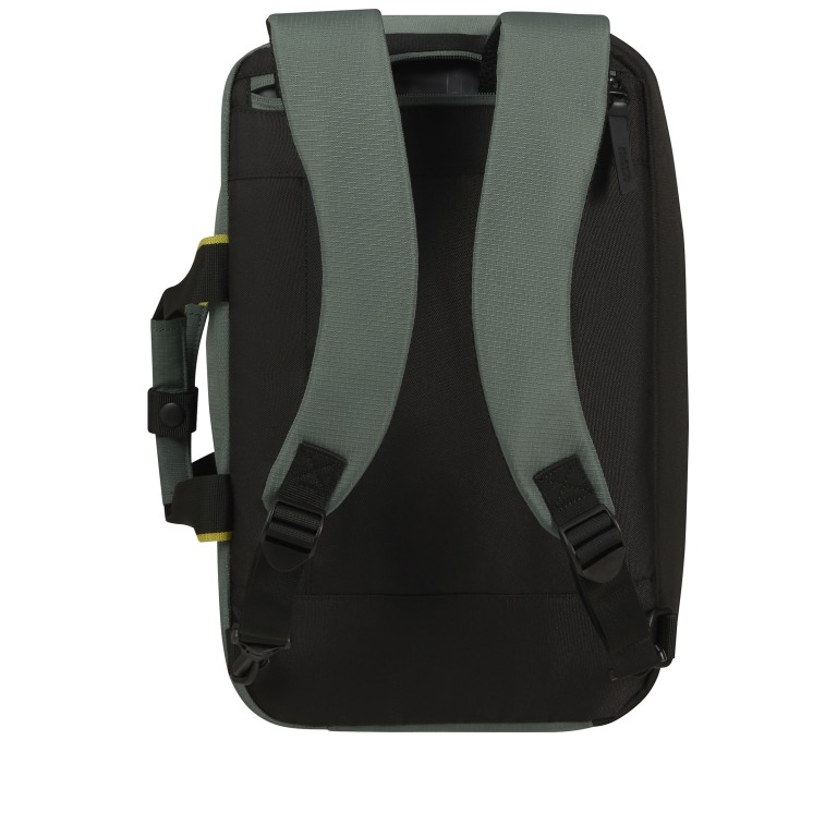 Flugumhänger / Rucksack Take2Cabin 3-Way-Boarding Bag mit Laptopfach 14 Zoll Dark Forest, Farbe: grün/oliv, Marke: American Tourister, EAN: 5400520263797, Abmessungen in cm: 40x25x20, Bild 7 von 14