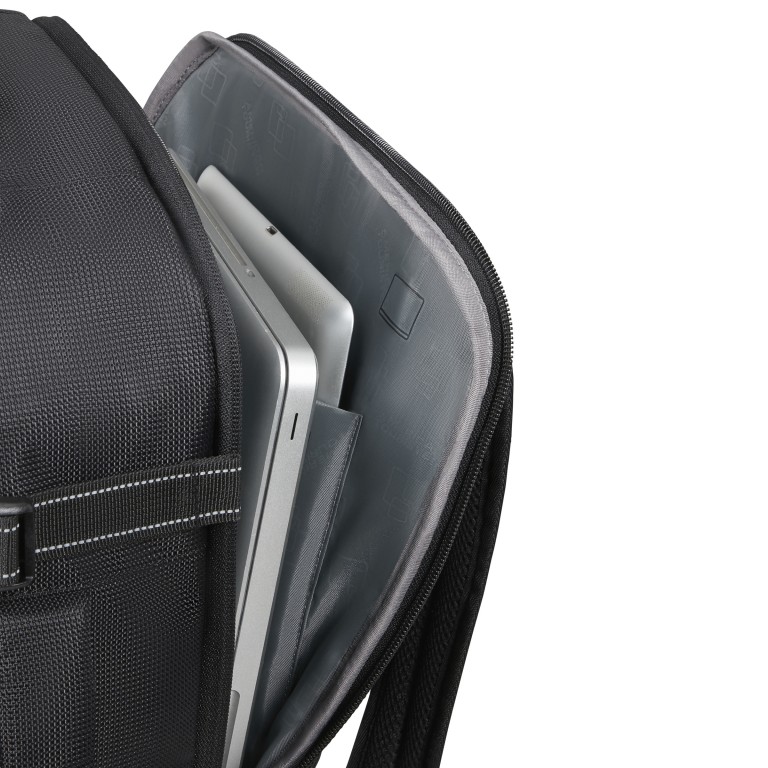 Rucksack Take2Cabin Pro Backpack MS Underseater Flash Black, Farbe: schwarz, Marke: American Tourister, EAN: 5400520394217, Abmessungen in cm: 30x40x20, Bild 10 von 17