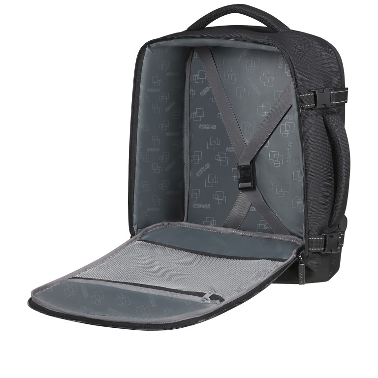Rucksack Take2Cabin Pro Backpack MS Underseater Flash Black, Farbe: schwarz, Marke: American Tourister, EAN: 5400520394217, Abmessungen in cm: 30x40x20, Bild 7 von 17