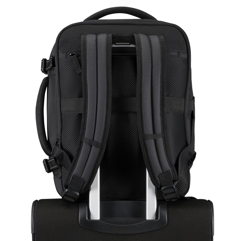 Rucksack Take2Cabin Pro Backpack MS Underseater Flash Black, Farbe: schwarz, Marke: American Tourister, EAN: 5400520394217, Abmessungen in cm: 30x40x20, Bild 6 von 17