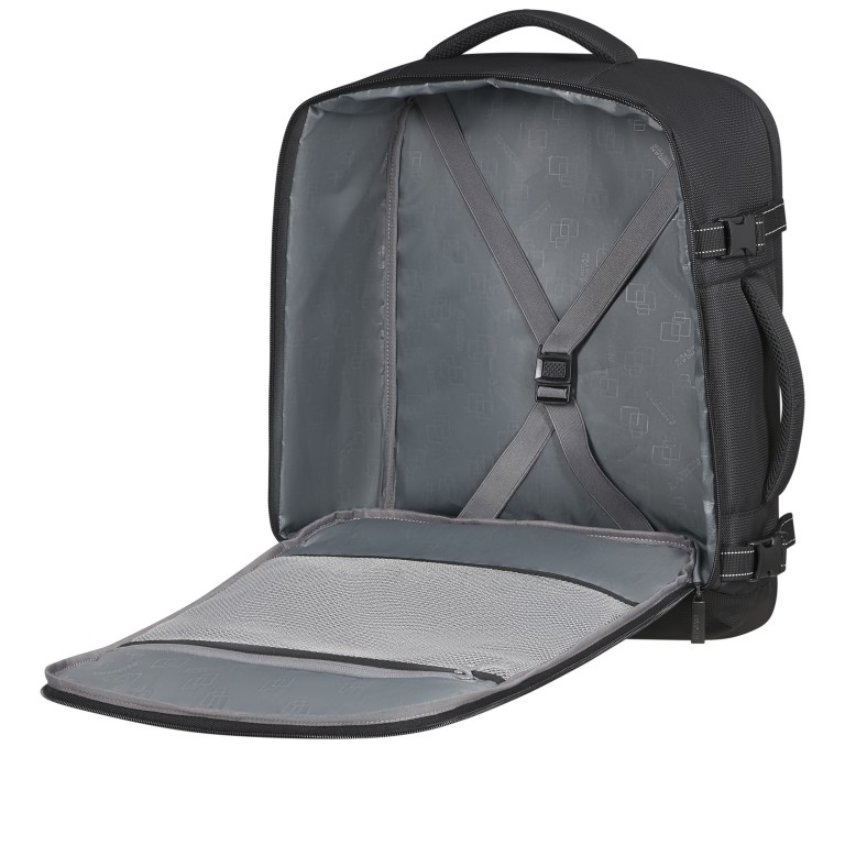 Rucksack Take2Cabin Pro Backpack M Underseater Flash Black, Farbe: schwarz, Marke: American Tourister, EAN: 5400520394620, Abmessungen in cm: 36x45x20, Bild 7 von 18