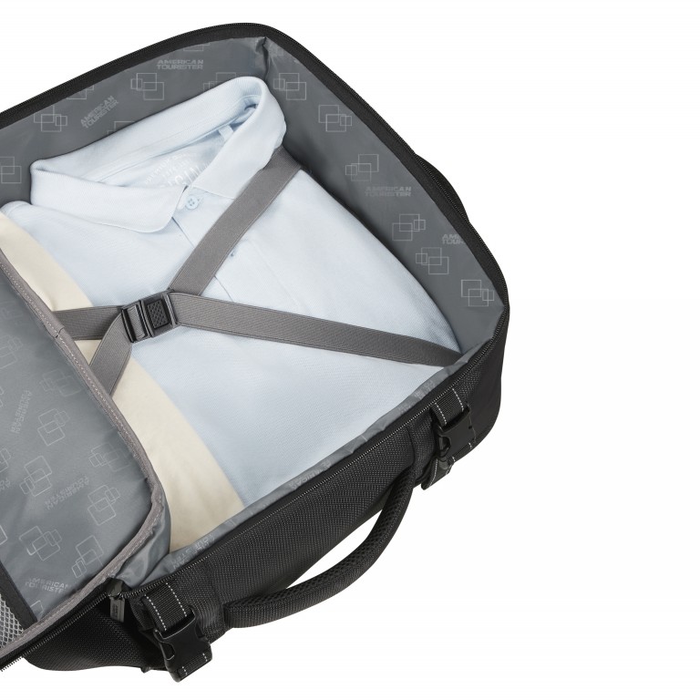 Rucksack Take2Cabin Pro Backpack M Underseater Flash Black, Farbe: schwarz, Marke: American Tourister, EAN: 5400520394620, Abmessungen in cm: 36x45x20, Bild 8 von 18