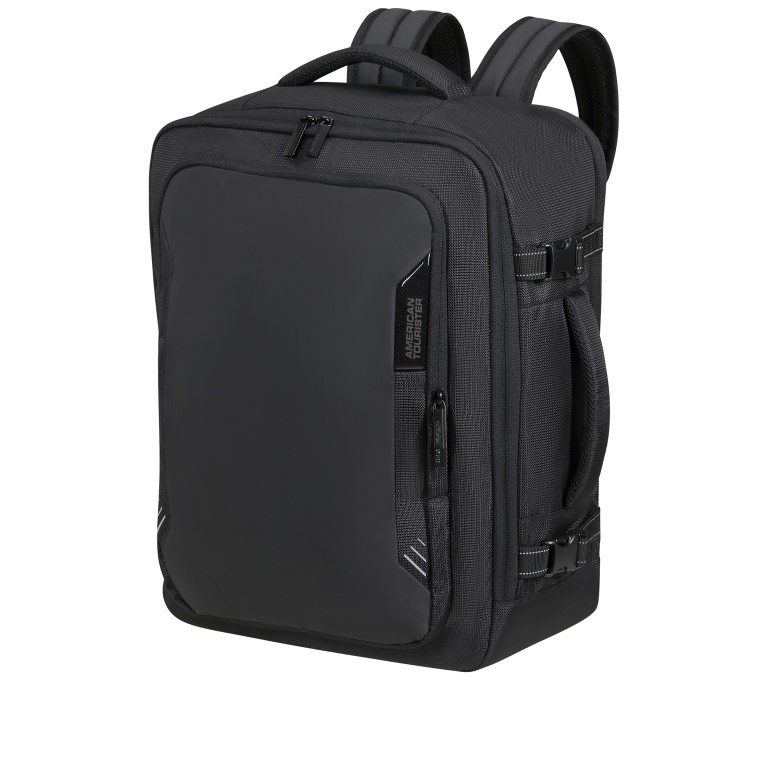Rucksack Take2Cabin Pro Backpack M Underseater Flash Black, Farbe: schwarz, Marke: American Tourister, EAN: 5400520394620, Abmessungen in cm: 36x45x20, Bild 2 von 18